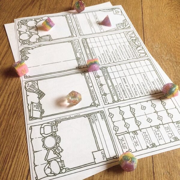 5E Bard Character Sheet Booklet - Image 4