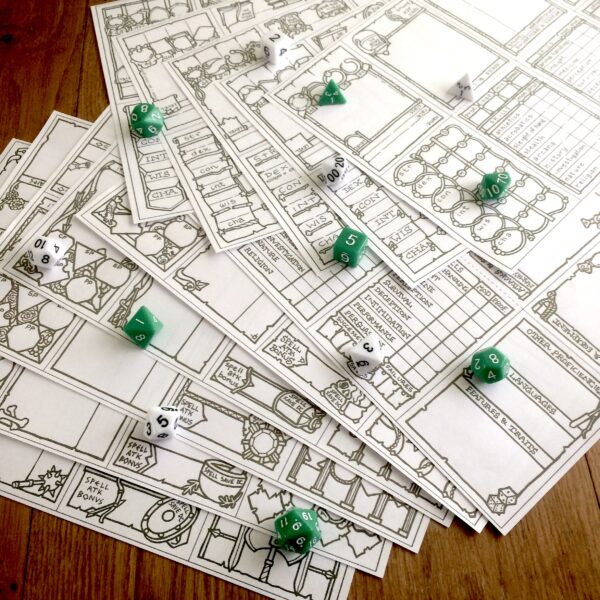 5E Class Variant Character Sheet Booklets (Core Classes) - Image 4