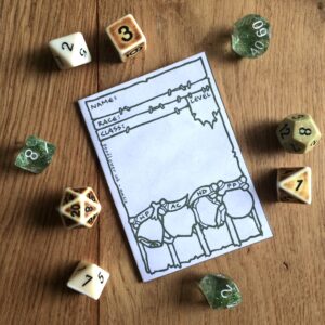 5E Dragonborn Character Sheet Booklet
