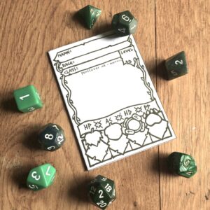 5E Druid Character Sheet Booklet