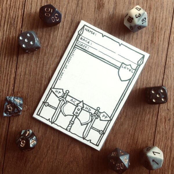 5E Fighter Character Sheet Booklet