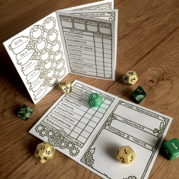 5E Gnome Character Sheet Booklet - Image 5