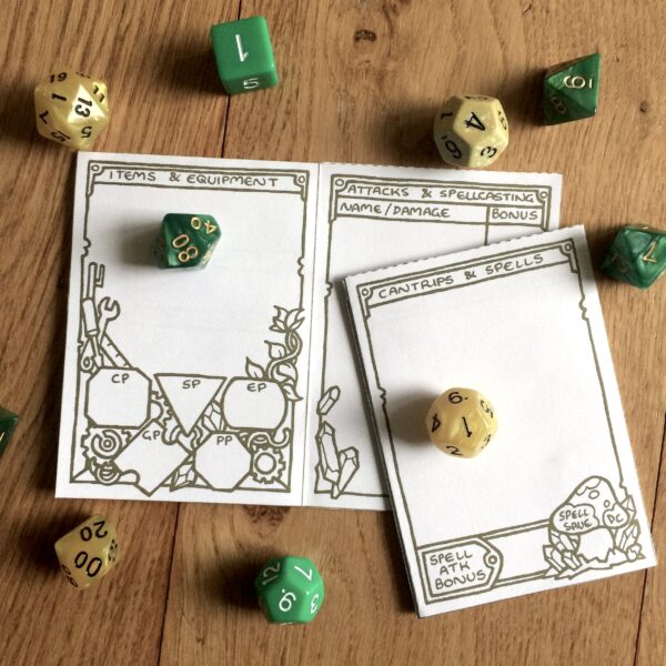 5E Gnome Character Sheet Booklet - Image 4