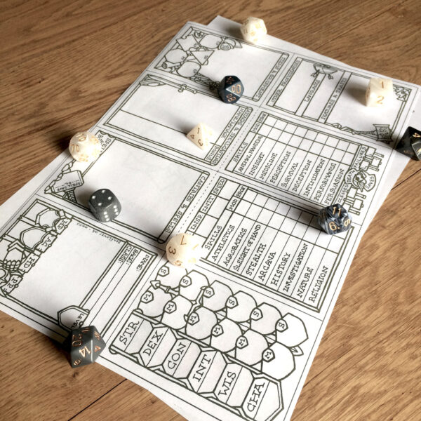 5E Paladin Character Sheet Booklet - Image 4