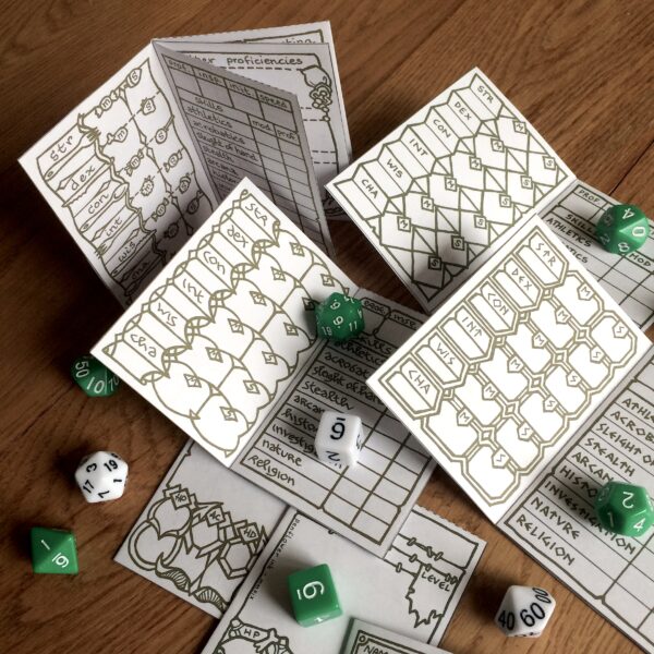 5E Race Variant Character Sheet Booklets (Core Races) - Image 6