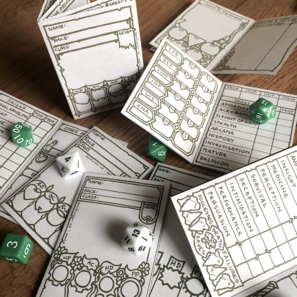 5E Race Variant Character Sheet Booklets (Core Races) - Image 5
