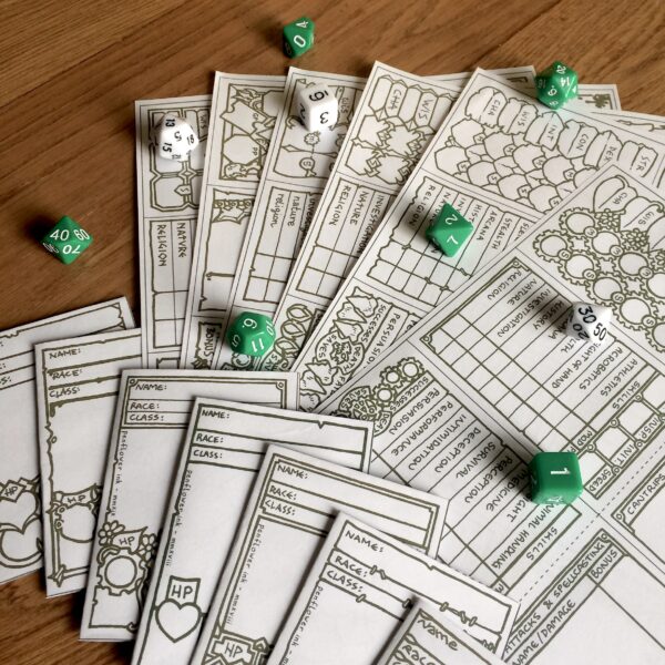 5E Race Variant Character Sheet Booklets (Core Races) - Image 3