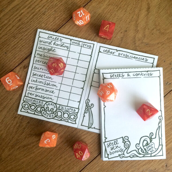5E Sorcerer Character Sheet Booklet - Image 3
