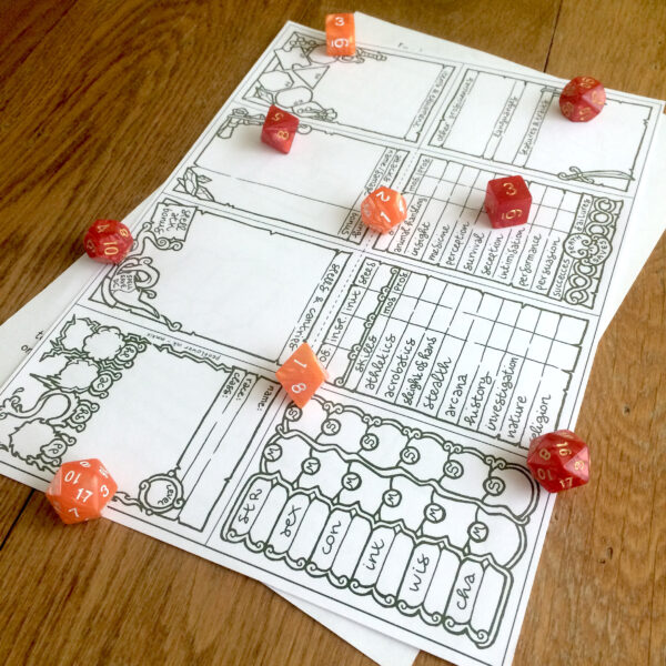 5E Sorcerer Character Sheet Booklet - Image 4