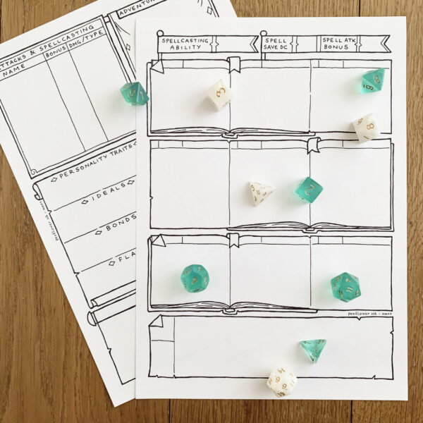 5E Paladin Character Sheet - Image 3