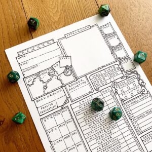 5E Ranger Character Sheet