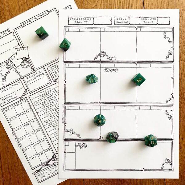 5E Ranger Character Sheet - Image 5