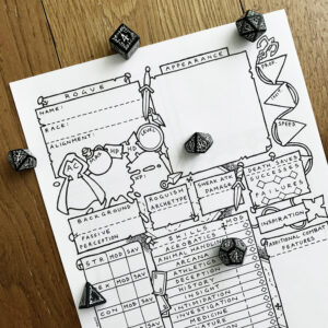 5E Rogue Character Sheet