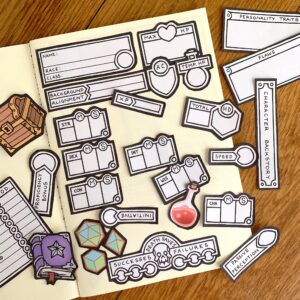 Character sheets