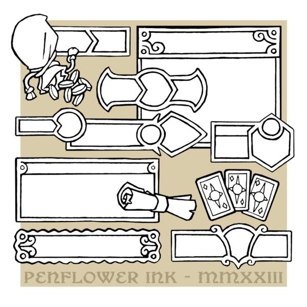 Modular Character Sheet Kit (Digital Assets) - Image 2
