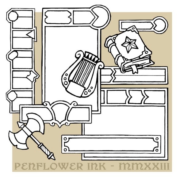 Modular Character Sheet Kit (Digital Assets) - Image 3