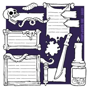 Modular Character Sheet Horror Expansion (Digital Assets)