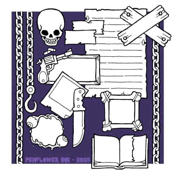 Modular Character Sheet Horror Expansion (Digital Assets) - Image 3