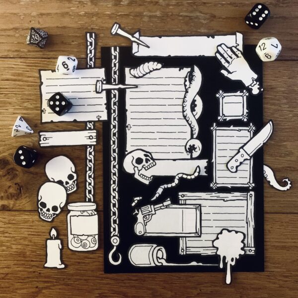 Modular Character Sheet Horror Expansion (Printable) - Image 3