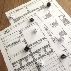 RPG themed CV