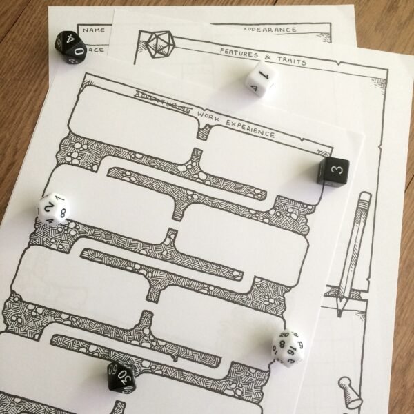 RPG Themed CV - Image 4