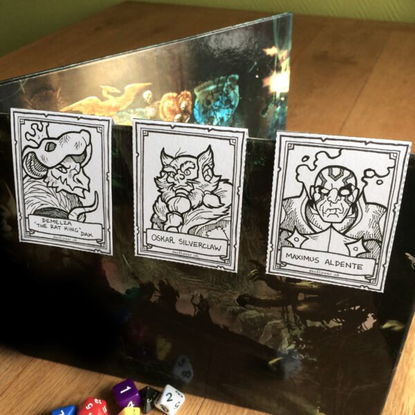 5E Initiative Trackers / Combat Reference Cards - Image 2