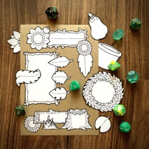 Modular Character Sheet Nature Expansion (Printable)