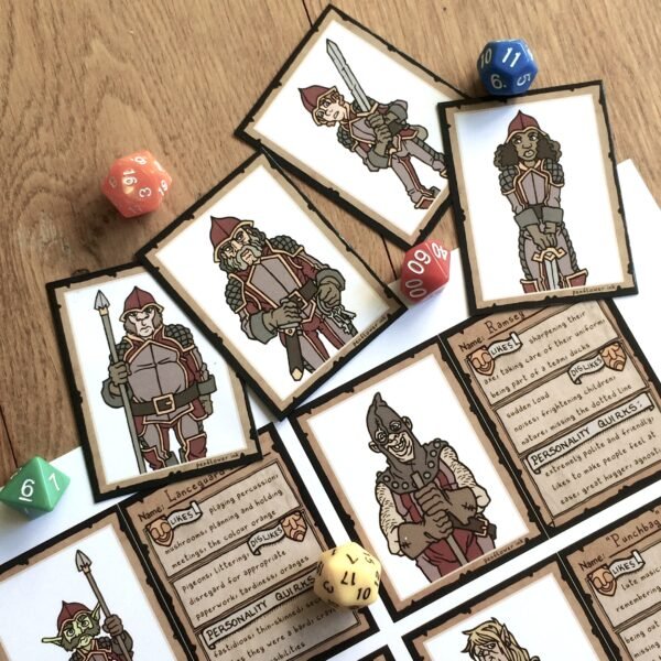 Guards & Prisoners NPCs Minis & Card Set - Image 3