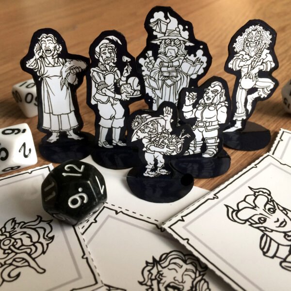 Merchants & Traders NPCs Minis & Card Set - Image 2