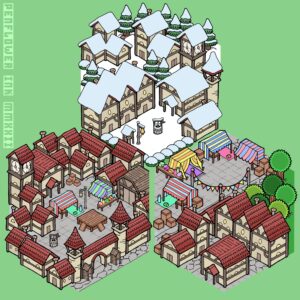 Modular Hexmap: City & Ruins