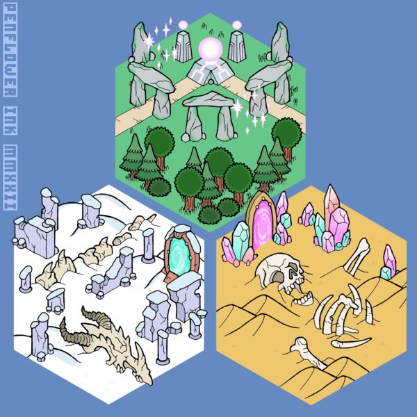 Modular Hexmap: City & Ruins Expansion - Image 2