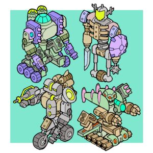 Modular Mech Asset Pack