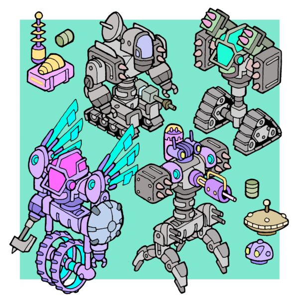 Modular Mech Asset Pack - Image 2