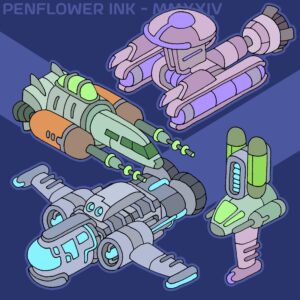 Sci-Fi Interior & Spaceship Asset