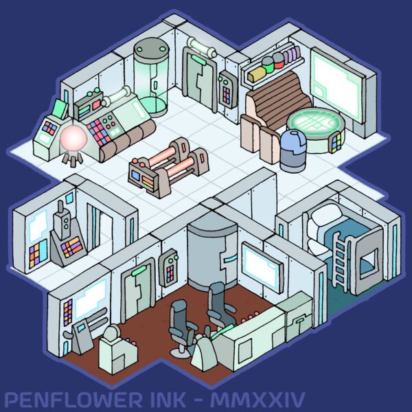 Modular Sci-Fi Interior & Spaceship Asset Pack - Image 4