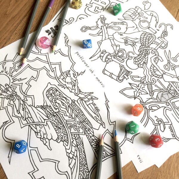 RPG Colouring Book - Image 5