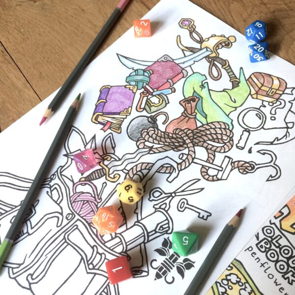 RPG Colouring Book - Image 3