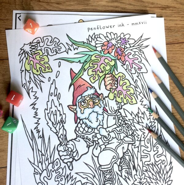 RPG Colouring Book - Image 2