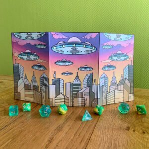 Alien Invasion Game Master Screen