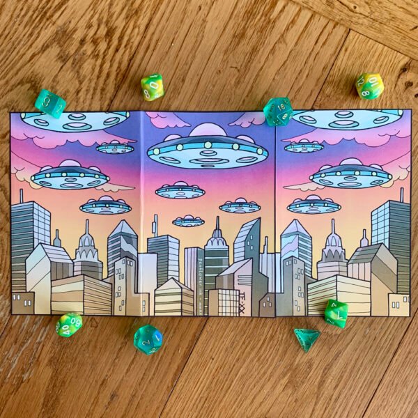 Alien Invasion Game Master Screen  Printable - Image 3