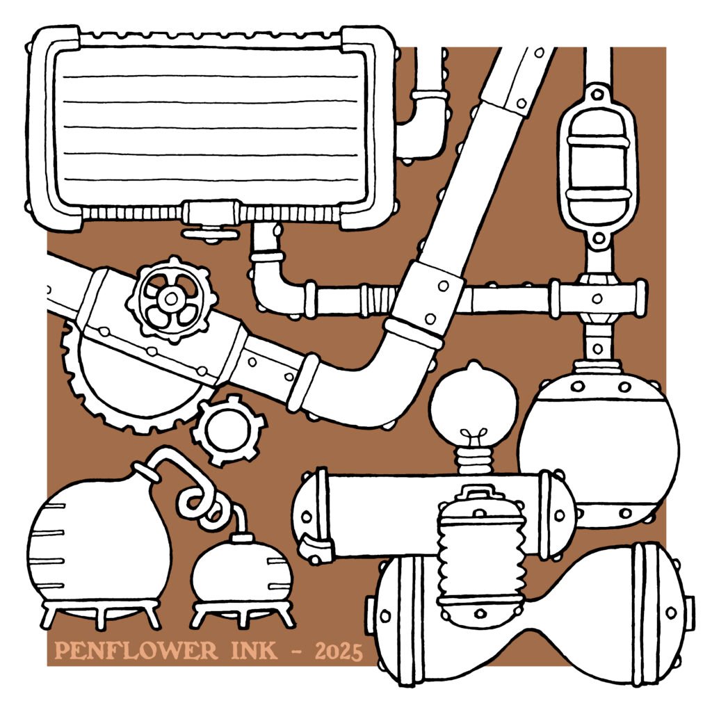 Modular Character Sheet Steampunk Expansion digital assets