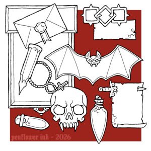 Modular Character Sheet Vampire Expansion (digital)