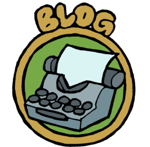 blog button